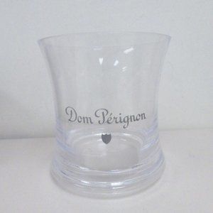 Dom Perignon Champagne Ice Bucket Acrylic Signed M. Szekely